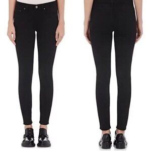 Acne Studios Skin 5 Black Stretch Denim Skinny Jeans Size 25